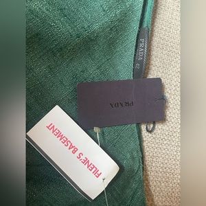 vintage springy  Prada silk skirt